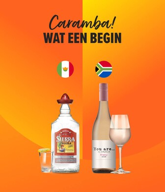 Caramba wat een begin! De eerste wedstrijd van het WK. Mexico (tequila) tegen Zuid afrika (wijn)